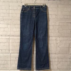 ESCADA midrise petite bootcut jeans